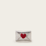 VANINA Love Letter Cardholder cardholder-love letter_silver leather_