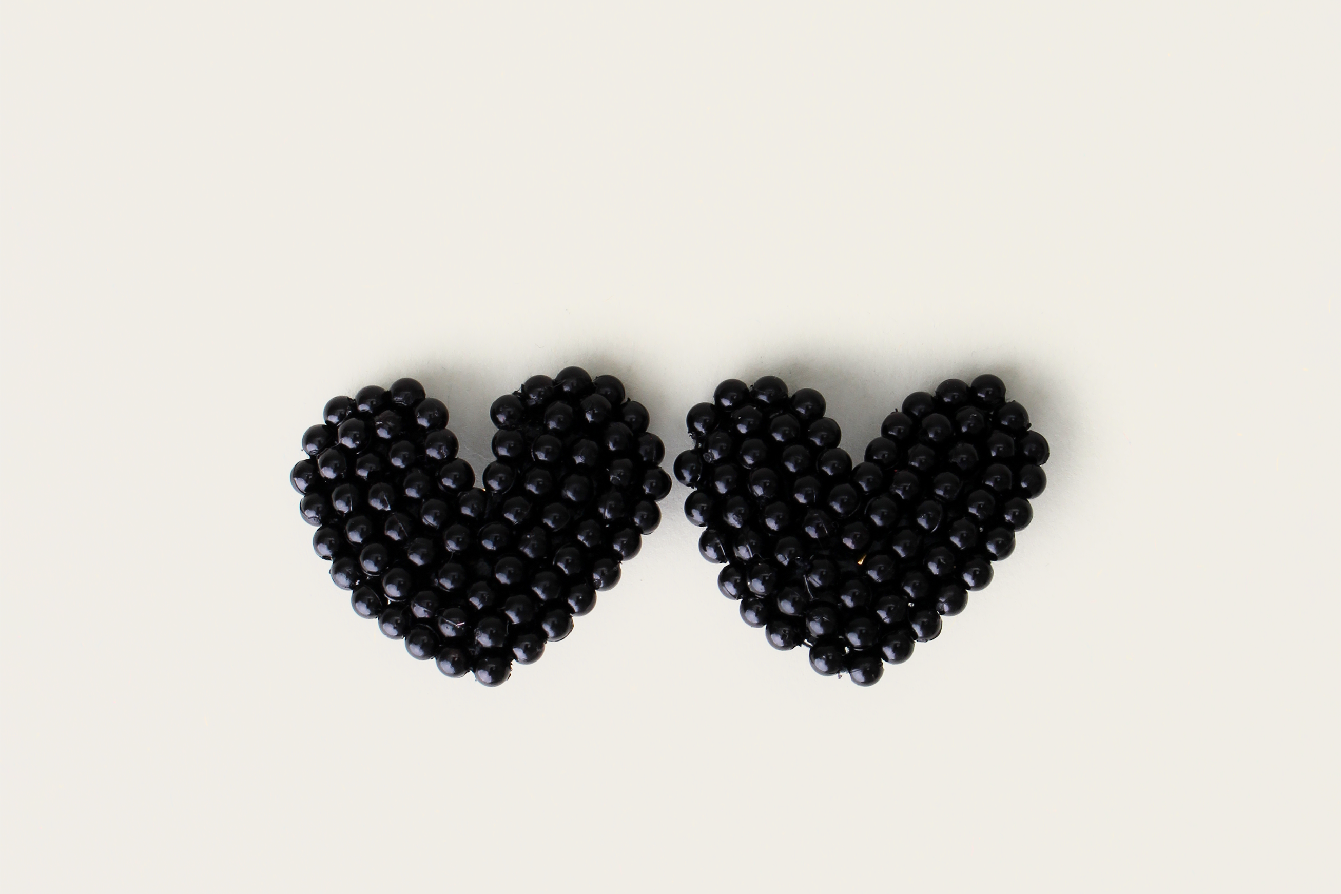 VANINA Coeur Volants Earrings e-coeur volants_black_