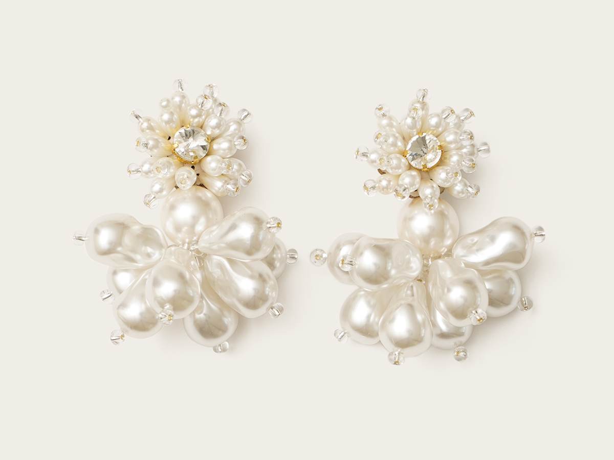 VANINA Fleurette Earrings e-fleurette-2_pearl_