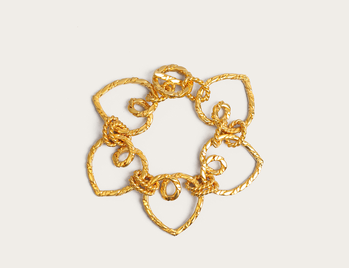VANINA Love Bracelet b-chain-love_gold_
