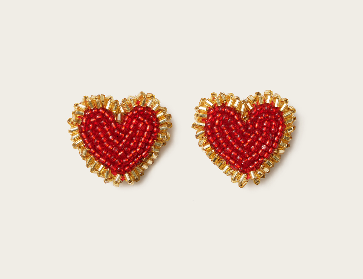 VANINA Love Letter Earrings e-love letter-1_red_