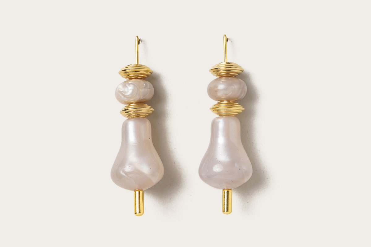 VANINA Holiday Earrings e-holidays-4_grey pear and gold_